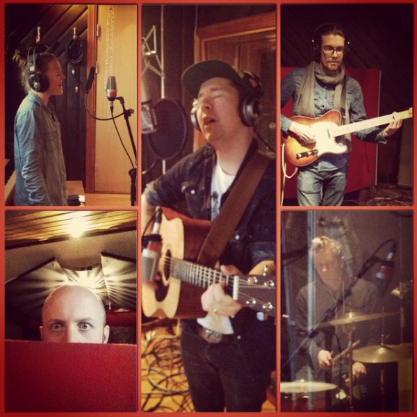 Jonas Aasen & The Wranglers i Studio