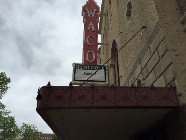 En konsert på Waco Hippodrome. Bilde fra USA turne i Austin - Texas.